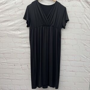 Willotis Women's Long Maxi Dress Short Sleeve Plus Size 4X